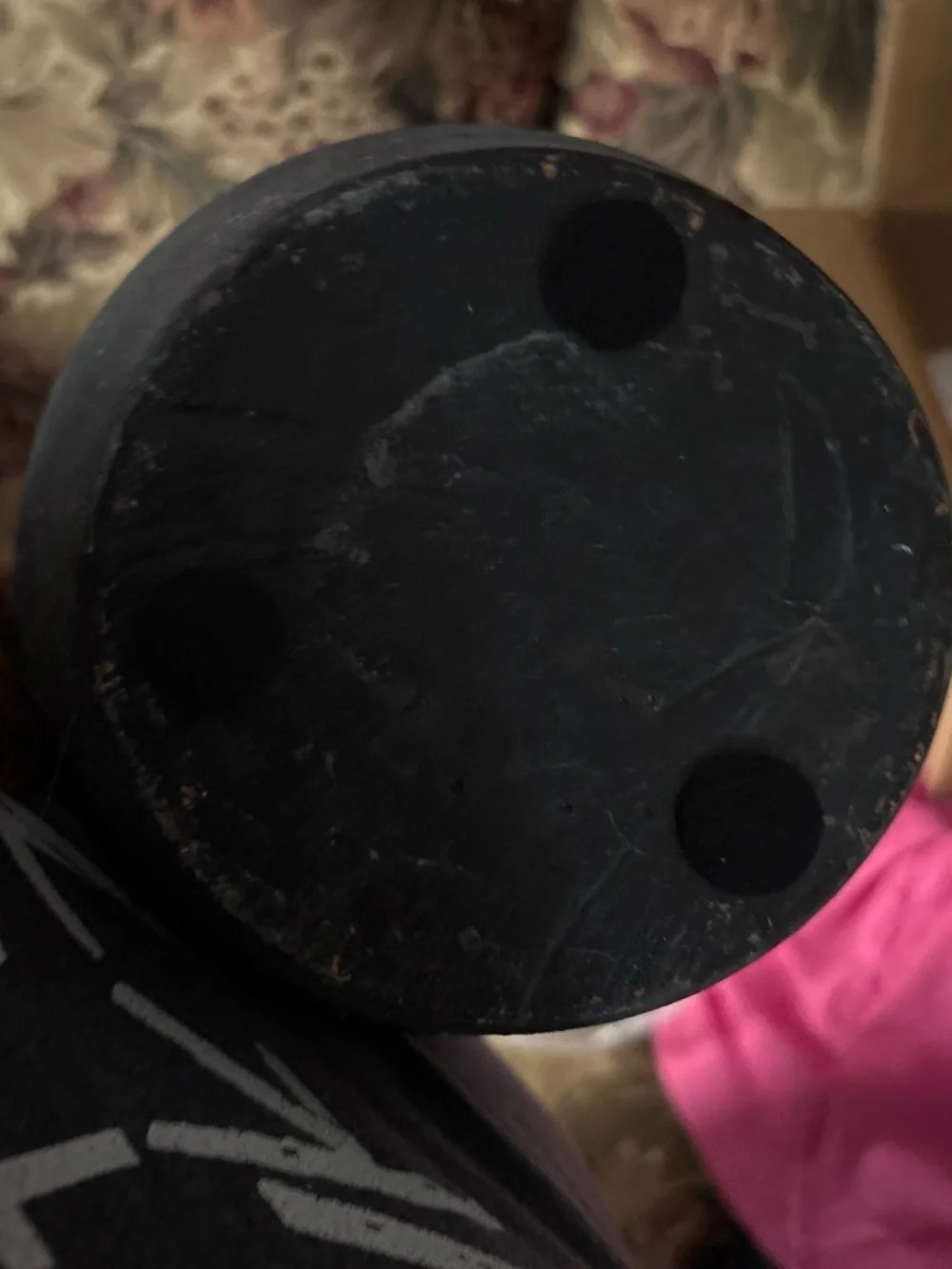 Decorative Black Ceramic Vase - Home Accents